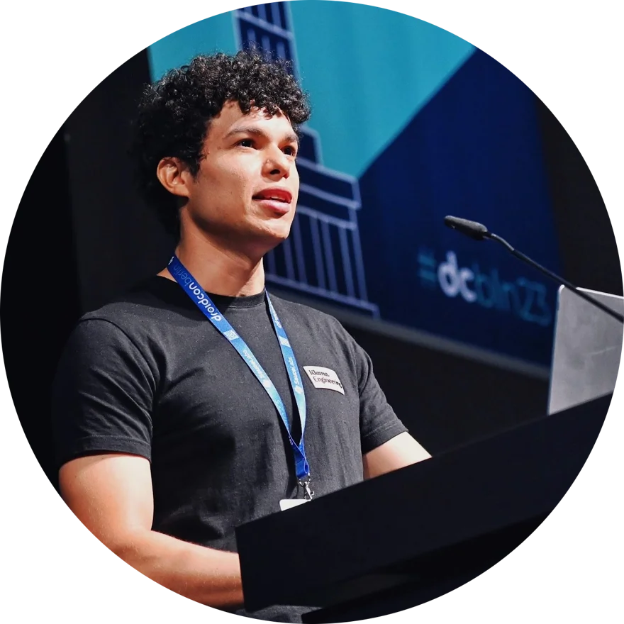 Iury Souza on stage